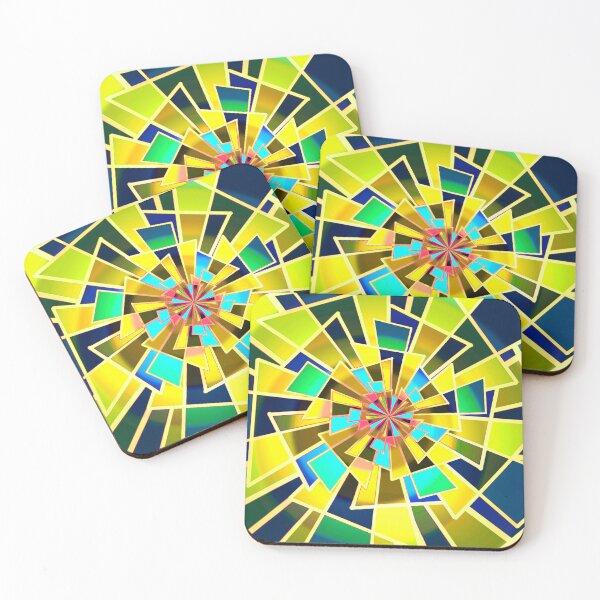 Item preview, Triangulation Lemon Retro Style Abstract designed and sold by Lycanth.