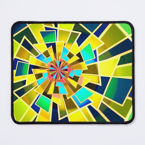 Item preview, Triangulation Lemon Retro Style Abstract designed and sold by Lycanth.