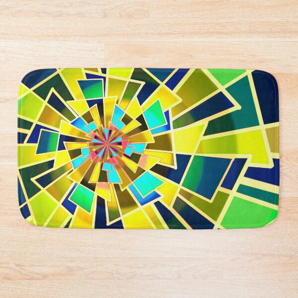 Item preview, Triangulation Lemon Retro Style Abstract designed and sold by Lycanth.