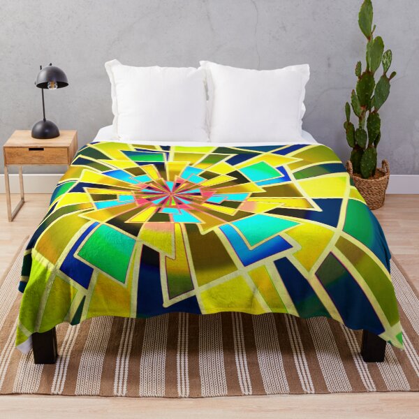 Item preview, Triangulation Lemon Retro Style Abstract designed and sold by Lycanth.