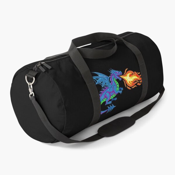 Item preview, Neon Dragon Breathing Fire  designed and sold by Design_Your_Day.