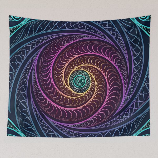 Item preview, Psychedelic tribals pattern  designed and sold by Lucky 777.
