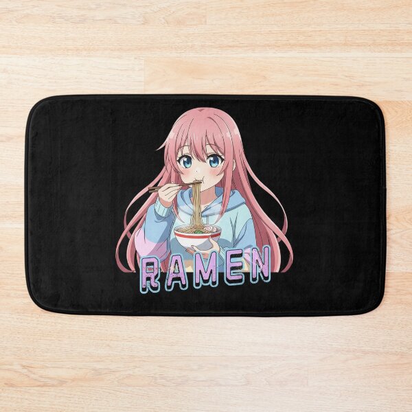 Item preview, Cute Anime Girl Eating Ramen Japanese Food designed and sold by Design_Your_Day.