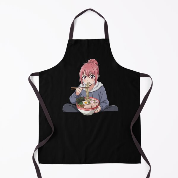 Item preview, Cute Anime Girl Eating Ramen Japanese Food designed and sold by Design_Your_Day.