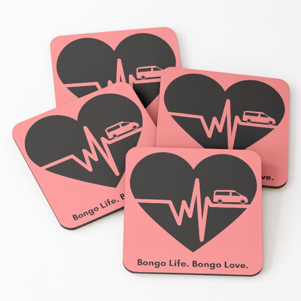 Item preview, Heartbeat bongo, black with transparent background designed and sold by LocalOddball.