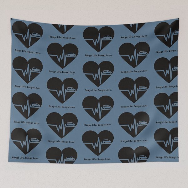 Item preview, Heartbeat bongo, black with transparent background designed and sold by LocalOddball.