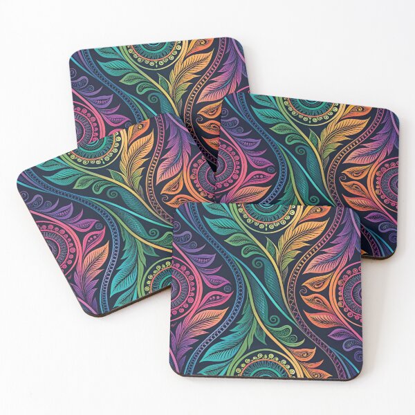 Item preview, Psychedelic tribals pattern  designed and sold by Lucky 777.