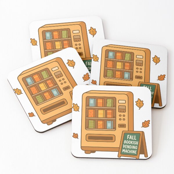 Item preview, Bookish Fall Vending Machine designed and sold by BookishEve.