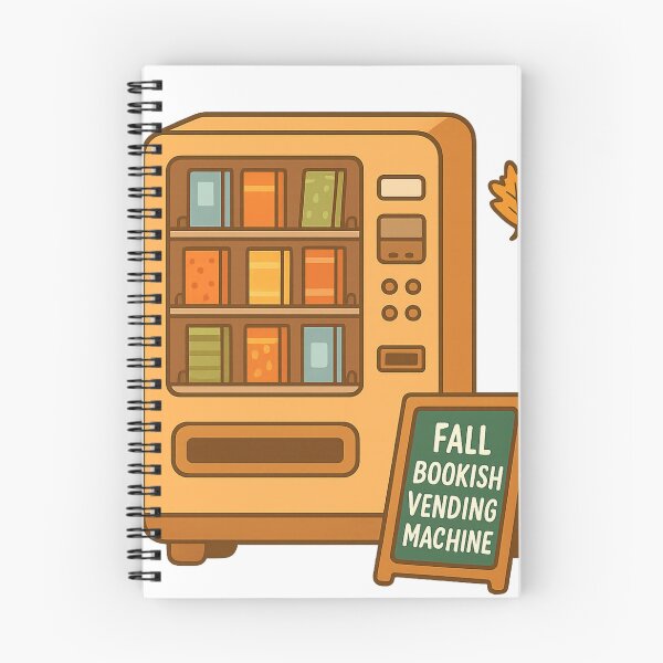 Item preview, Bookish Fall Vending Machine designed and sold by BookishEve.