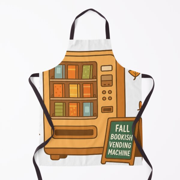 Item preview, Bookish Fall Vending Machine designed and sold by BookishEve.