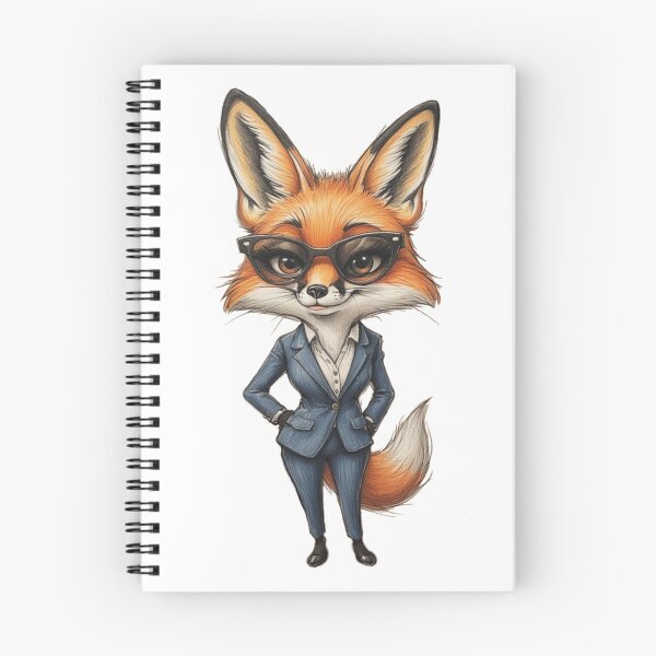 Item preview, Business fox designed and sold by Bossy Box.
