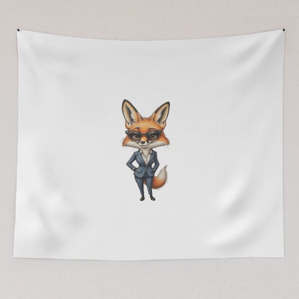 Item preview, Business fox designed and sold by Bossy Box.