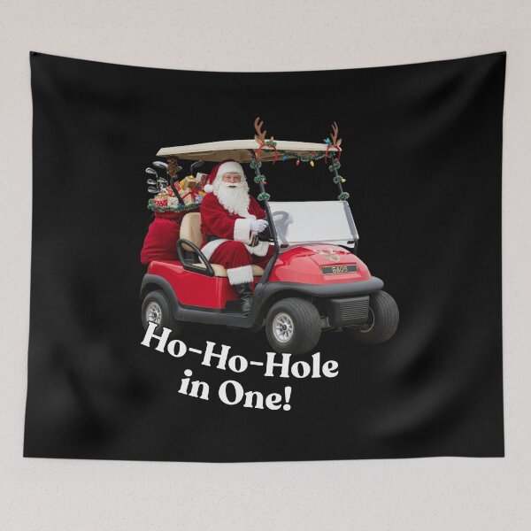 Item preview, Whimsical Santa Golf Cart  Funny Christmas  designed and sold by Design_Your_Day.