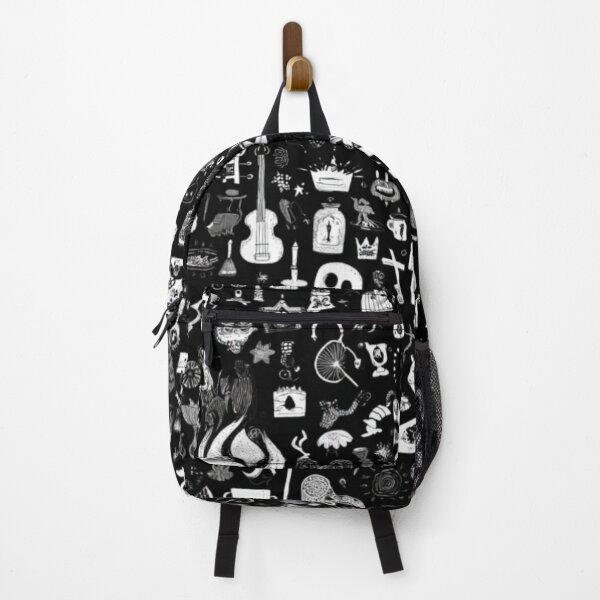 Item preview, Black and white creepy abstract pattern designed and sold by SmileshareShop.