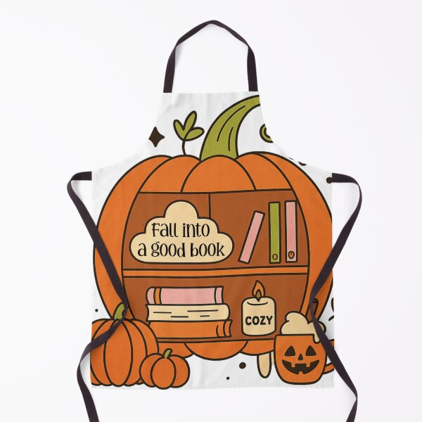 Item preview, Pumpkin Bookish "Fall into a good book" designed and sold by BookishEve.
