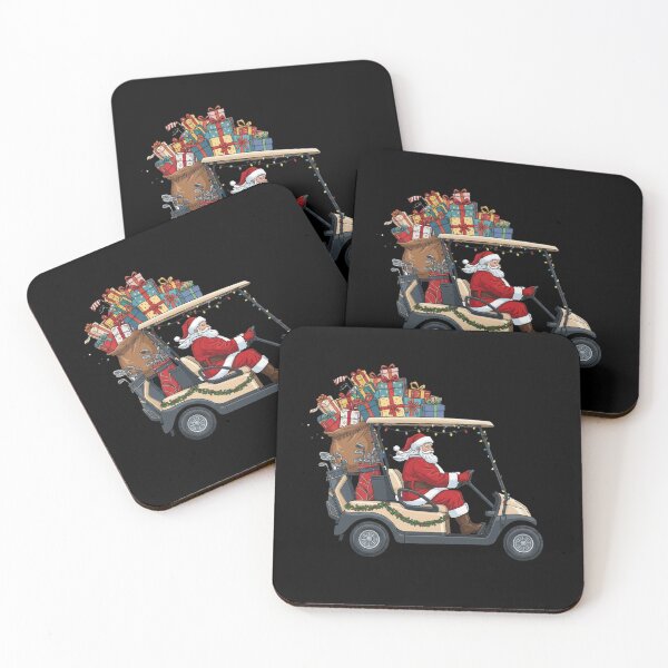 Item preview, Whimsical Santa Golf Cart | Funny Christmas  designed and sold by Design_Your_Day.