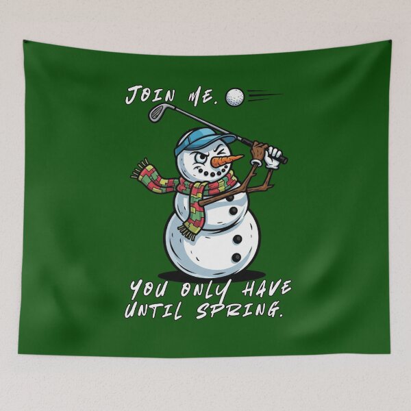 Item preview, Funny Golf Snowman | Winter Tee Time Sublimation Design | Christmas Golfer Humor  designed and sold by Design_Your_Day.