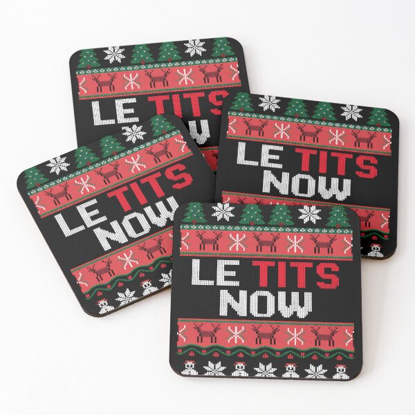 Item preview, Le Tits Now Funny Xmas Let It Snow Winter designed and sold by KristenosNehk.