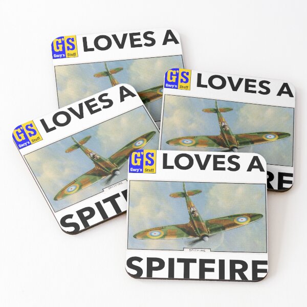 Item preview, Spitfire black text designed and sold by Gary's Stuff.