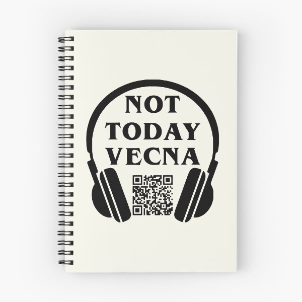 Item preview, Not Today Vecna - QR Code Link To The Song, Running Up That Hill designed and sold by HokutoKaiStore.