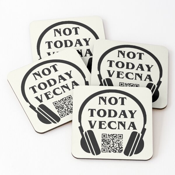 Item preview, Not Today Vecna - QR Code Link To The Song, Running Up That Hill designed and sold by HokutoKaiStore.