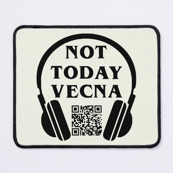 Item preview, Not Today Vecna - QR Code Link To The Song, Running Up That Hill designed and sold by HokutoKaiStore.