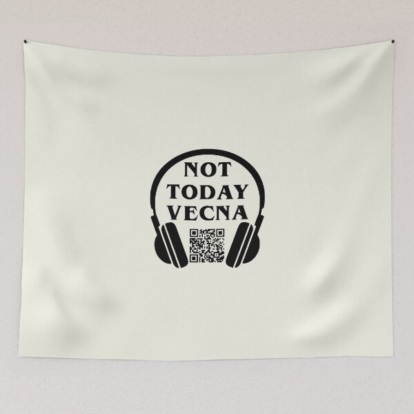 Item preview, Not Today Vecna - QR Code Link To The Song, Running Up That Hill designed and sold by HokutoKaiStore.