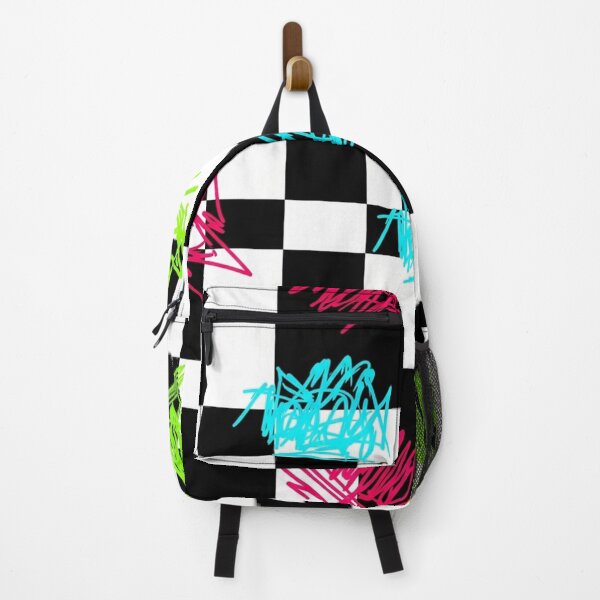 Item preview, Neon Graffiti Checkerboard designed and sold by jumpercat.