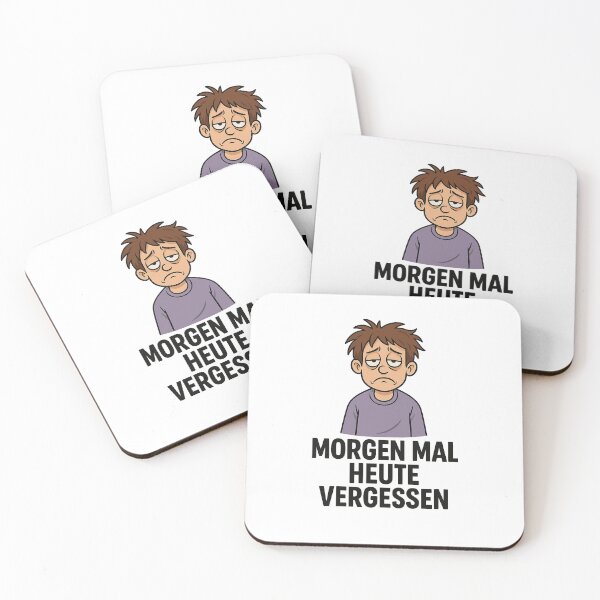 Artikelvorschau, Morgen mal heute vergessen entworfen und verkauft von AggAverse.