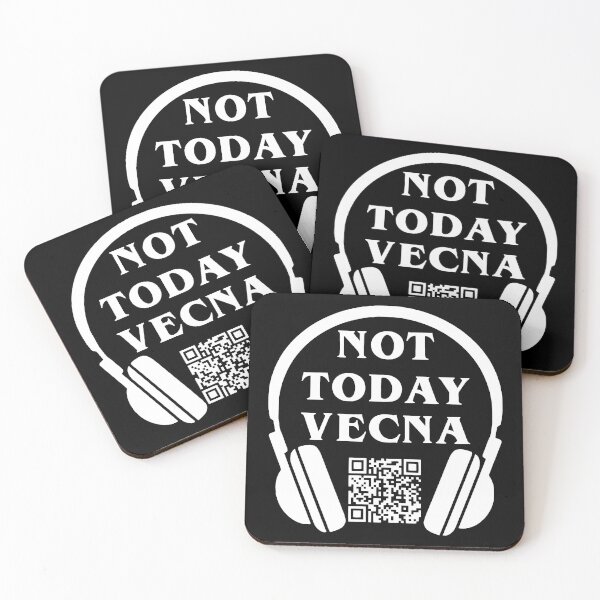 Item preview, Not Today Vecna - QR Code Link To The Song, Running Up That Hill 2 designed and sold by HokutoKaiStore.