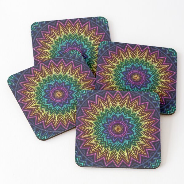 Item preview, Psychedelic tribals pattern  designed and sold by Lucky 777.