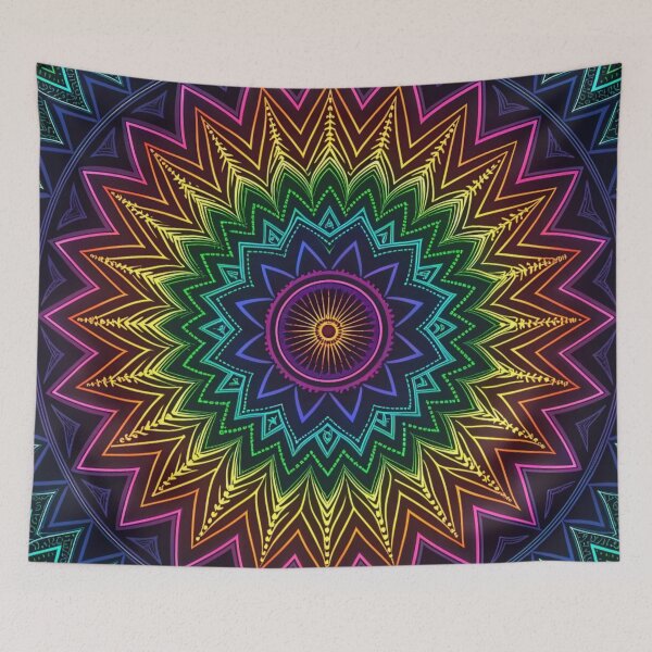 Item preview, Psychedelic tribals pattern  designed and sold by Lucky 777.