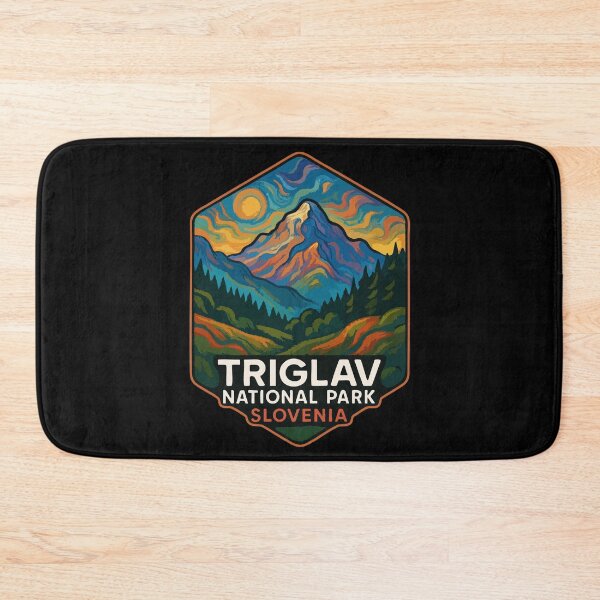 Item preview, Triglav National Park Slovenia Watercolor Travel designed and sold by TomFrontierArt.