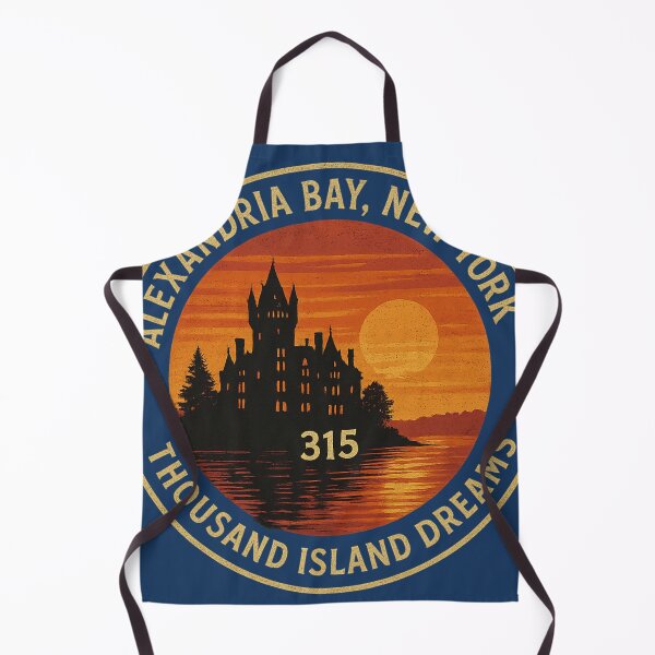 Item preview, Alexandria Bay, New York – 315 Thousand Island Dreams Sunset Castle Shirt designed and sold by Laughprints.