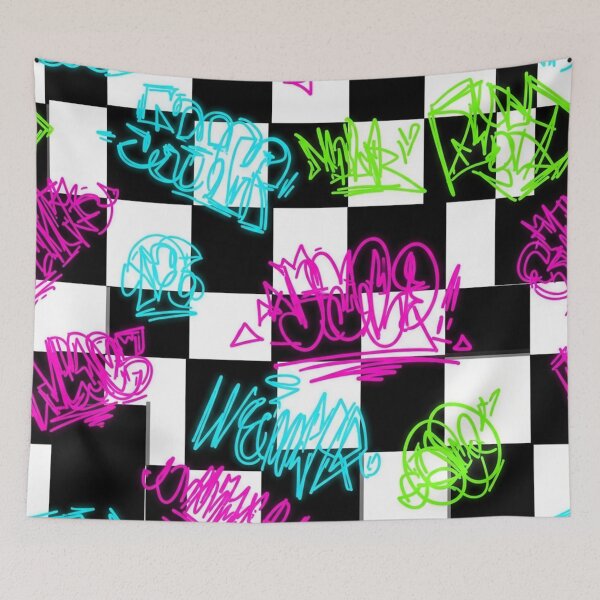 Item preview, Retro Street Pop Pattern designed and sold by jumpercat.