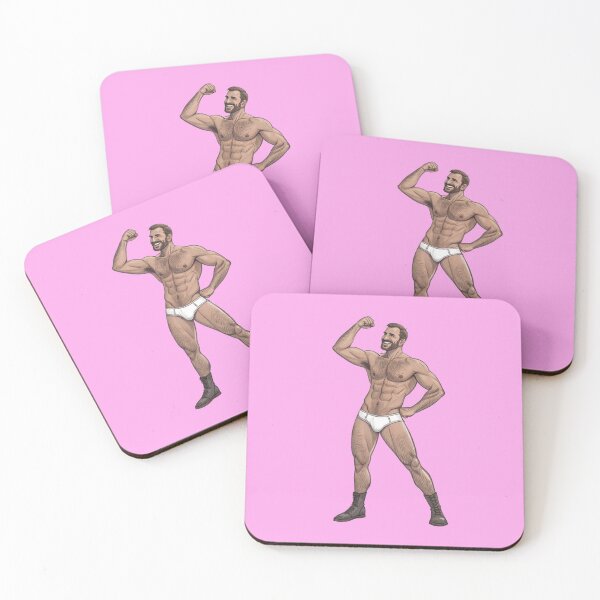 Artikelvorschau, Küss meinen Bizeps - Pin-up-Typ entworfen und verkauft von gayishdesign.