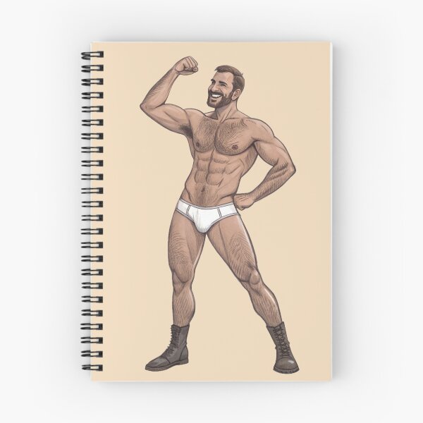 Item preview, Kiss my bicep - pin-up guy designed and sold by gayishdesign.