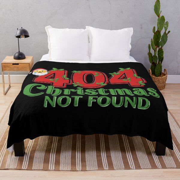 Item preview, 404 Christmas Not Found" | Funny Holiday Error Screen designed and sold by Design_Your_Day.