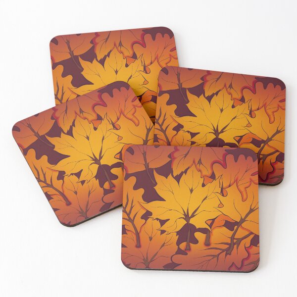 Item preview, Autumn/ Fall Leaves Red & Warm Aesthetic by: Bryt Starz designed and sold by BrytStarz.