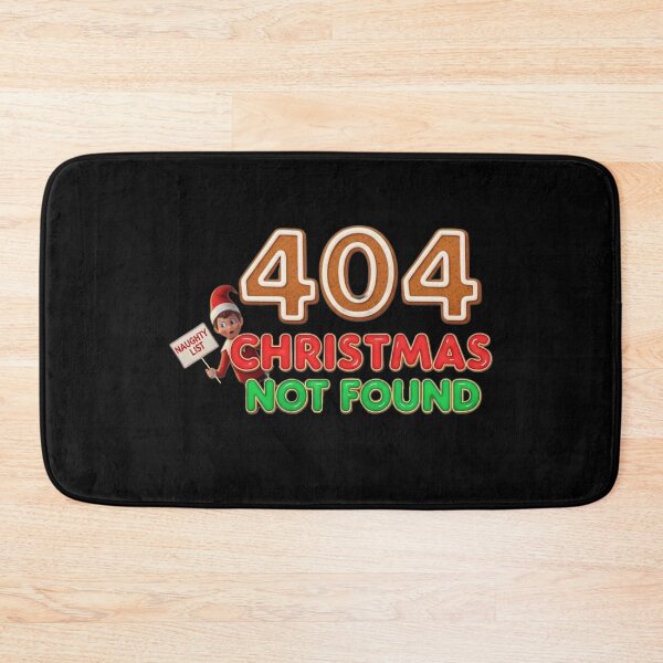 Item preview, 404 Christmas Not Found"  | Funny Holiday Error Screen  designed and sold by Design_Your_Day.