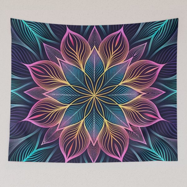 Item preview, Psychedelic tribals pattern  designed and sold by Lucky 777.