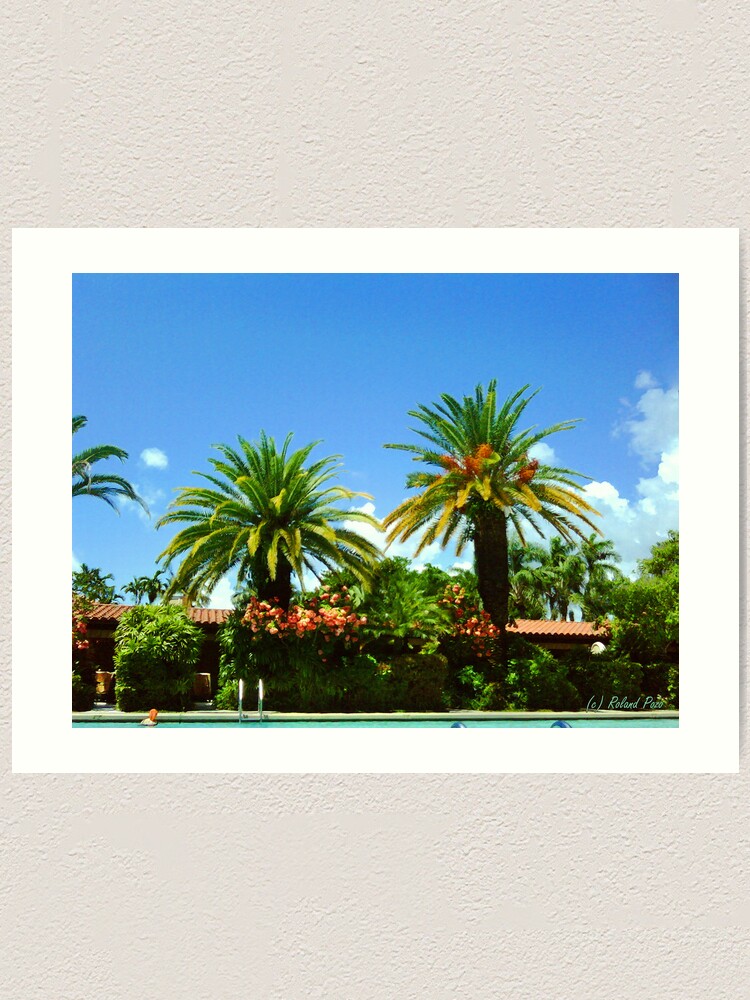 Alternate view of Poolside Afternoon Art Print