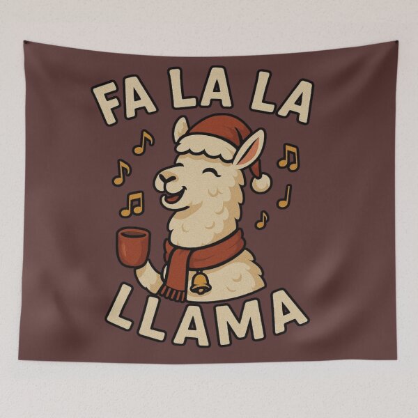 Item preview, Christmas Llama – Fa La La La designed and sold by MOAVE-Design.