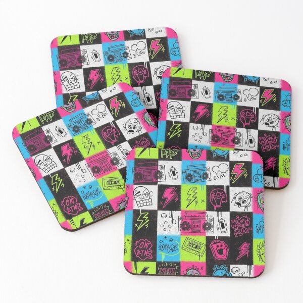 Item preview, Vibrant Graffiti Blocks designed and sold by jumpercat.