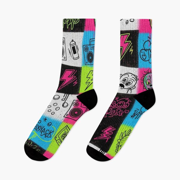 Item preview, Vibrant Graffiti Blocks designed and sold by jumpercat.