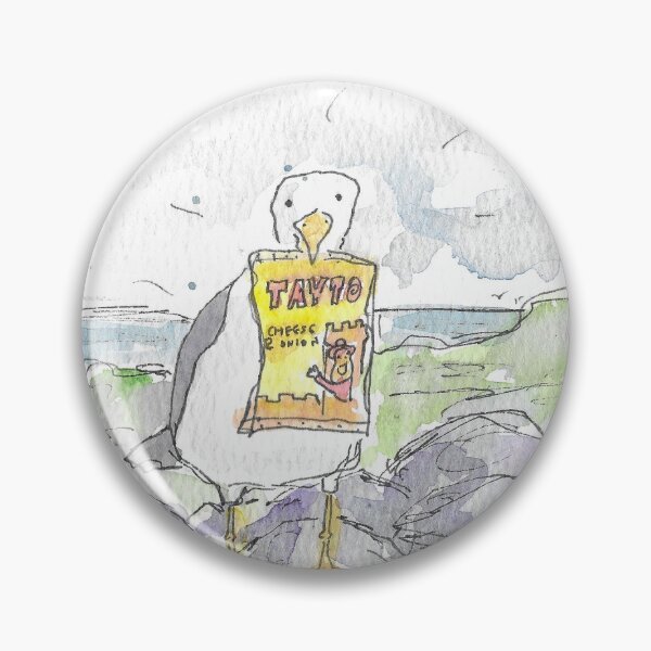 Item preview, Seagull at the Giant's Causeway Northern Ireland designed and sold by DebTheZeb.
