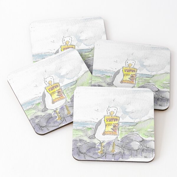 Item preview, Seagull at the Giant's Causeway Northern Ireland designed and sold by DebTheZeb.