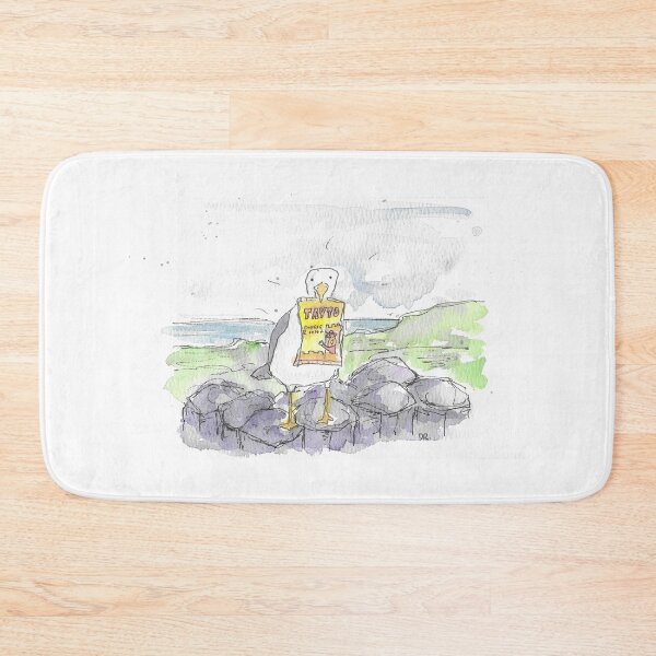 Item preview, Seagull at the Giant's Causeway Northern Ireland designed and sold by DebTheZeb.