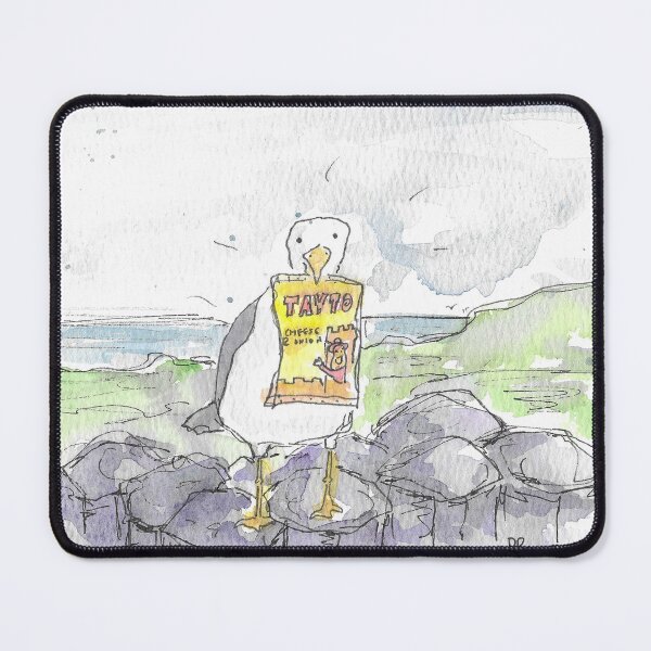 Item preview, Seagull at the Giant's Causeway Northern Ireland designed and sold by DebTheZeb.