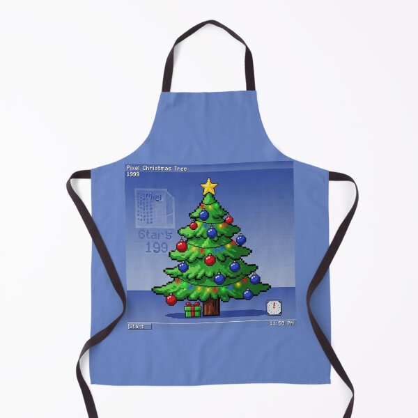 Item preview, Vintage 1999 Pixel Art Christmas Tree Sticker | 8-Bit Festive Graphic | Old School Gaming Aesthetic  designed and sold by Design_Your_Day.